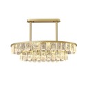 Loft Industry Modern - Wow Oval 2Row Chandelier